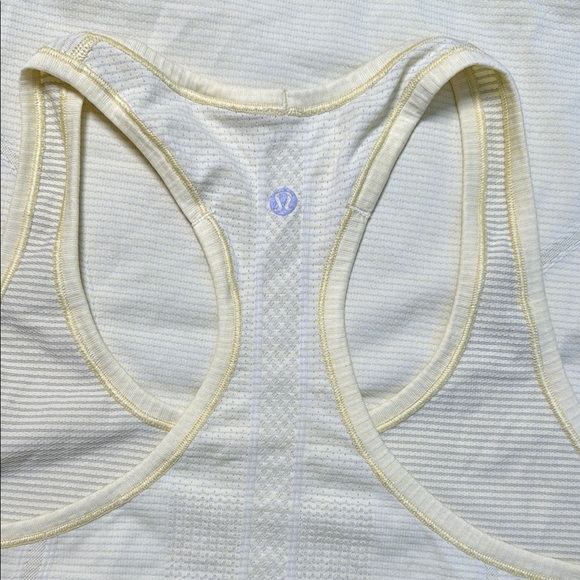 Lululemon Yellow Racerback Tank Top - Picture 4 of 4
